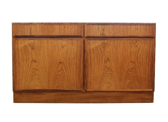 A rosewood cabinet with a re-finished grain